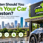 How often should you wash your car in Houston - Brio Hand Car Wash & Detail Spring Branch